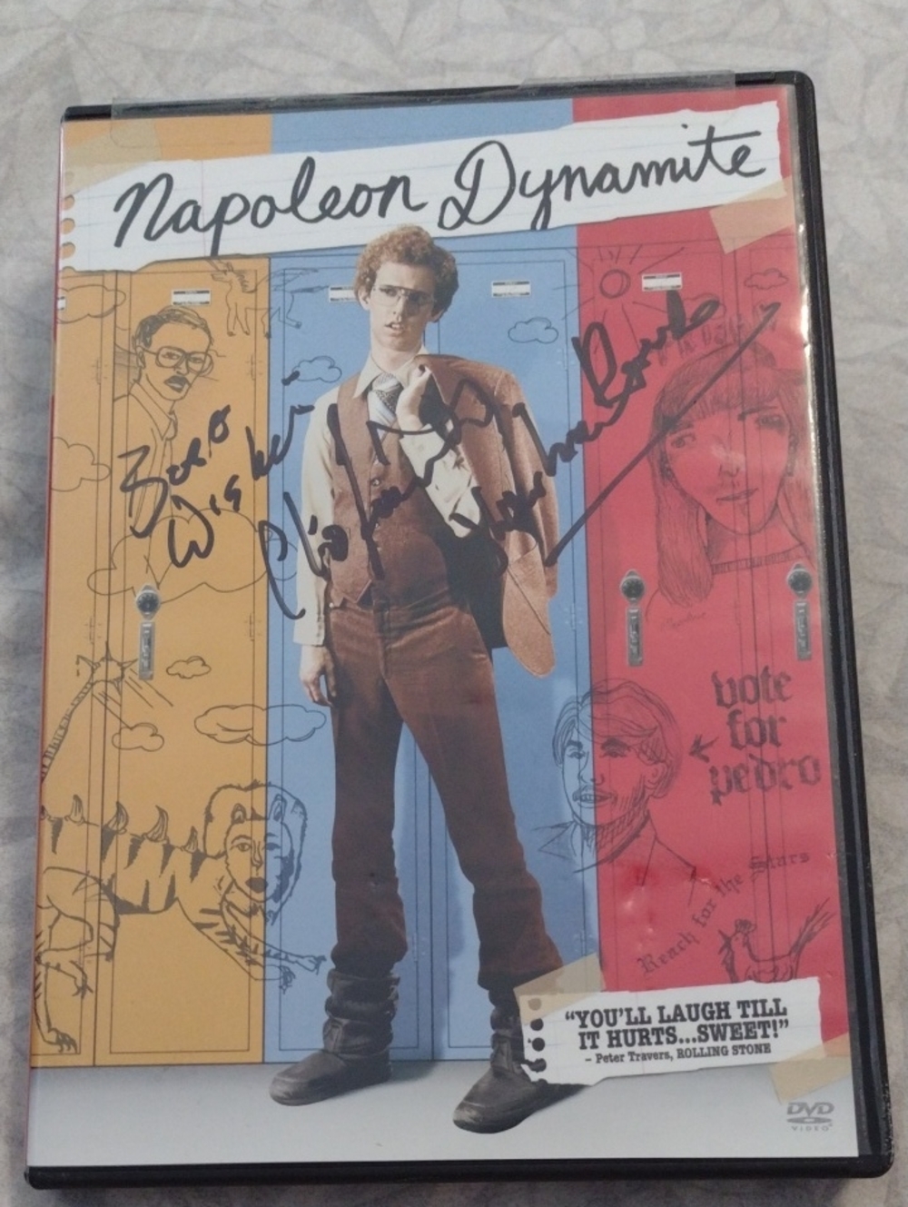 Napoleon Dynamite DVD — Signed